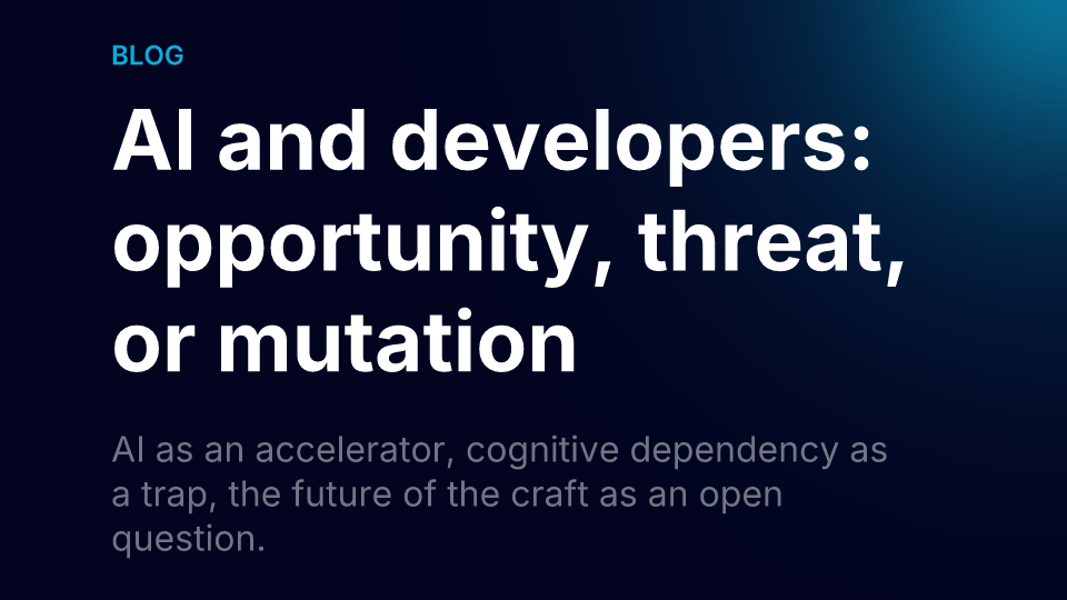AI and developers: opportunity, threat, or mutation?