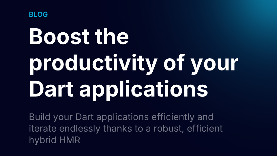 Boost your productivity with an efficient hybrid HMR